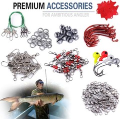 All-in-One Fishing Tackle Box with 263 Accessories – Ideal Gift for Dads
