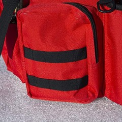 Versatile Bucket Caddy Organizer for Tools & Supplies – Black/Red, Durable Desig