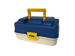 Fishing Tackle Box 2 Tray Box for All Fishing Tackle Floats, Shot,Lures Etc