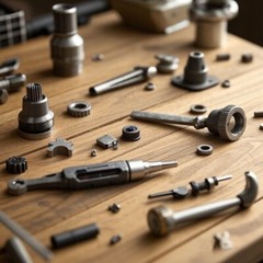 Efficient Hardware Storage Solution With Detachable Partitions For Home Repairs