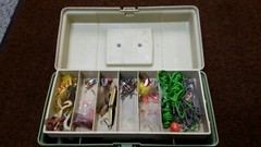 Vintage plano 5410 Tackle Box With Fishing Gear