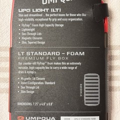 UMPQUA LT Premium Foam Fly Box -New In Packaging