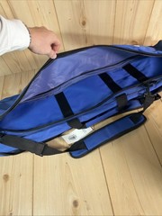 Glacier Bay Ice Fishing Storage Carrying Case Multi Pocket Hi Tech System 34”