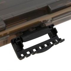 Adjustable Dividers Fishing Tackle Box,Translucent Plastic Fishing Lure Box