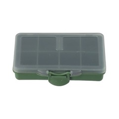 1-8Compartments Storage Box Carp Fishing Tackle Boxes Bait 105*65 *24mm Portable