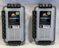 LOT OF 2 NEW PLANO 3440-10 GUIDE SERIES WATERPROOF STOWAWAY TACKLE BOX/CASE