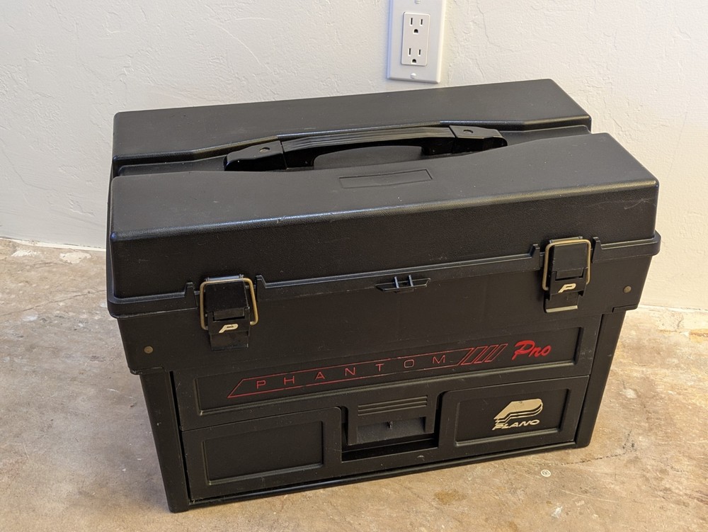 Large Plano Phantom Pro 797 Tackle Box Fishing Tool Box