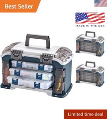 Effortless Organization with Angled Tackle System & 3 Stowaway Utility Boxes