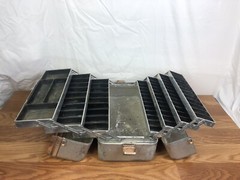 Vintage UMCO 1000 Aluminum Tackle Box No Worm Burns
