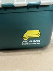 Vintage PLANO 8600 Fishing Tackle Box Double-Sided 6 Tray USA