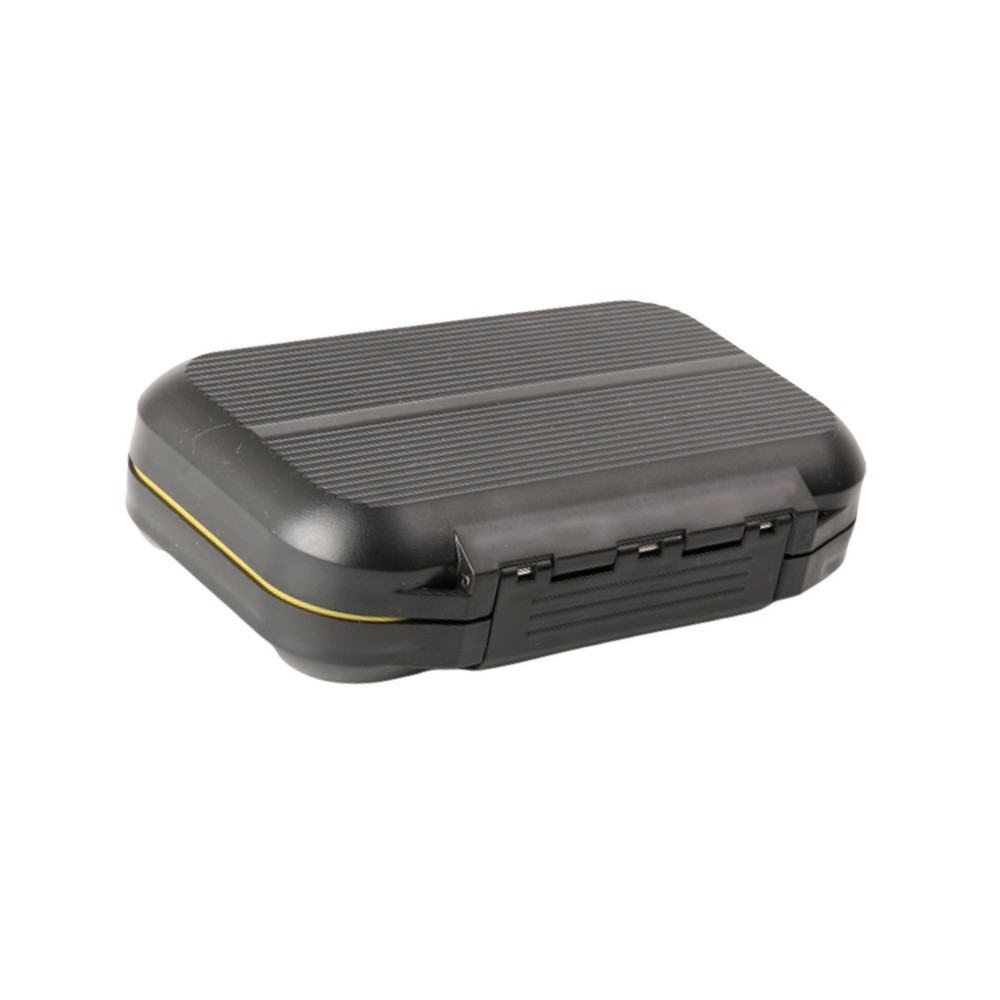 Black ABS Fly Fishing Box with Durable Waterproof Seal and Large Capacity