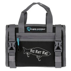Evolution Fishing Big Bait Bag – 10″ (Black/Gray)