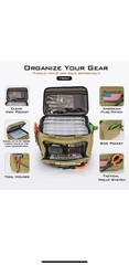 KastKing Karryall Fishing Tackle Bags for Saltwater or Freshwater Fishing –