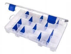Tuff Tainer Utility Tackle Box W/ Zerust 5007 Large Plastic