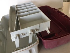 Plano One Tray Tackle Box. Model 6201.