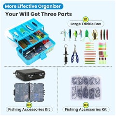 Pro Tools Fishing Tackle Kit | Gripper, Pliers, Accessories