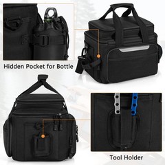 Fishing Tackle Bag – Holds 3400-3600 Size Tackle Boxes -Saltwater & Freshwate…