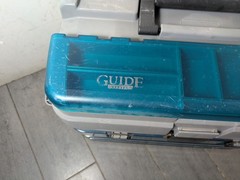 PLANO 759 Guide Series Large Tackle Box 4 Drawer Dividers Blue Case Fishing