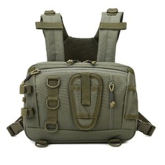 1pcs Multifunctional Outdoor Fishing Backpack, Chest Bag and Waist Bag