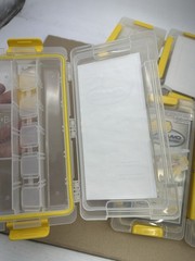LOT OF 4 NEW PLANO 3540 GUIDE SERIES WATERPROOF STOWAWAY TACKLE BOX/CASE