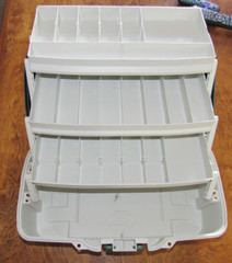 Plano 6203 Three-Tray Tackle Box craft storage never used EXCELLENT CONDITION