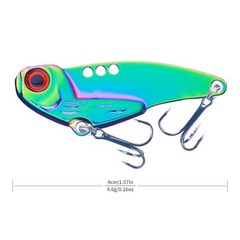 3D Eye Fishing Lures 3.5g to 18g Made of Synthetic Materials for Sea Fishing