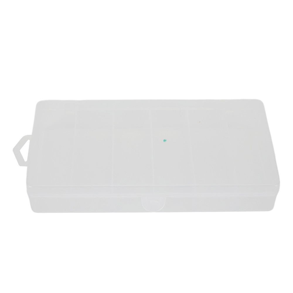 Bait Box PVC Plastic Transparent 17.5×9.5x3cm 1pc Accessory Box Bait Box