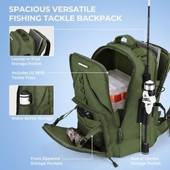 KastKing Karryall Fishing Tackle Bag With Boxes Daily Backpack Water-resistant