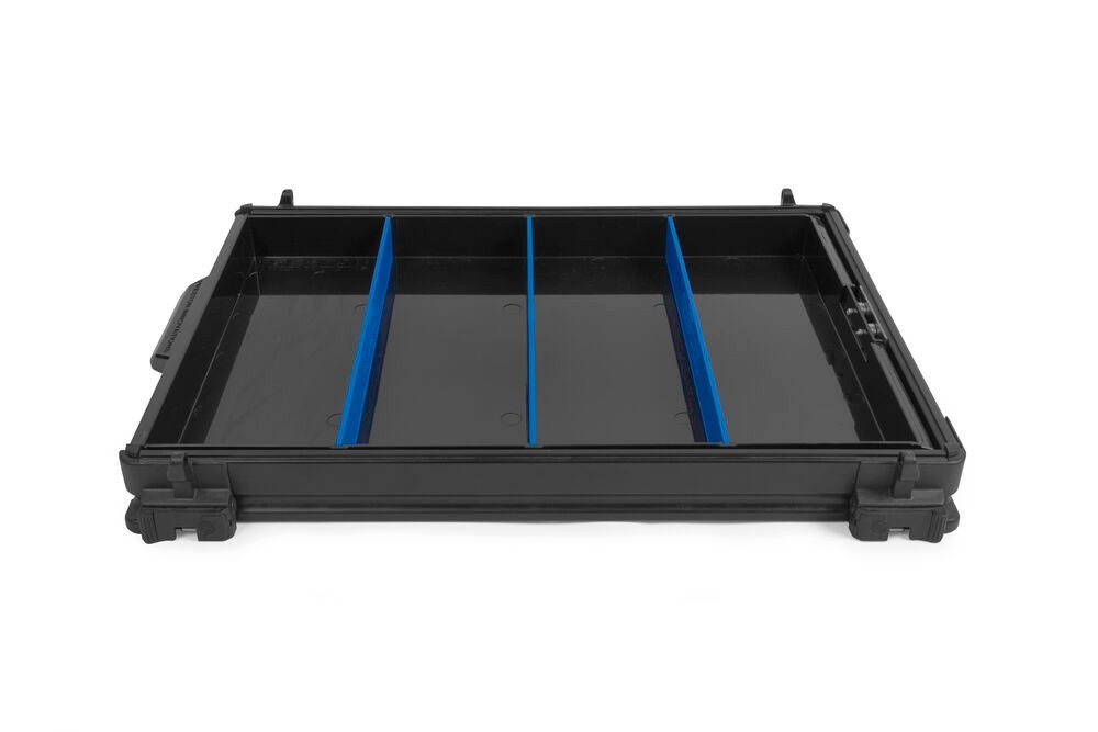 Preston Absolute Mag Lok – 40mm Deep Side Drawer with Removable Dividers Unit