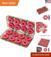 16-Pc Water-Resistant Fishing Foam Spools & Line Organizer – Compact & Durable