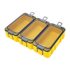 3Pcs Fishing Accessories Box Portable Storage Box Hook Container Lure Organizer