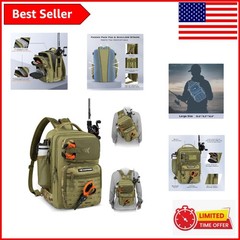 Versatile BlowBak Fishing Backpack – Perfect for Kayaking, Hiking, & School