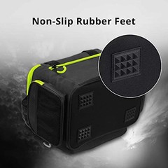 Fishing Tackle Bags – Saltwater or A：Green(without trays)-14.3*9*7.5 inches