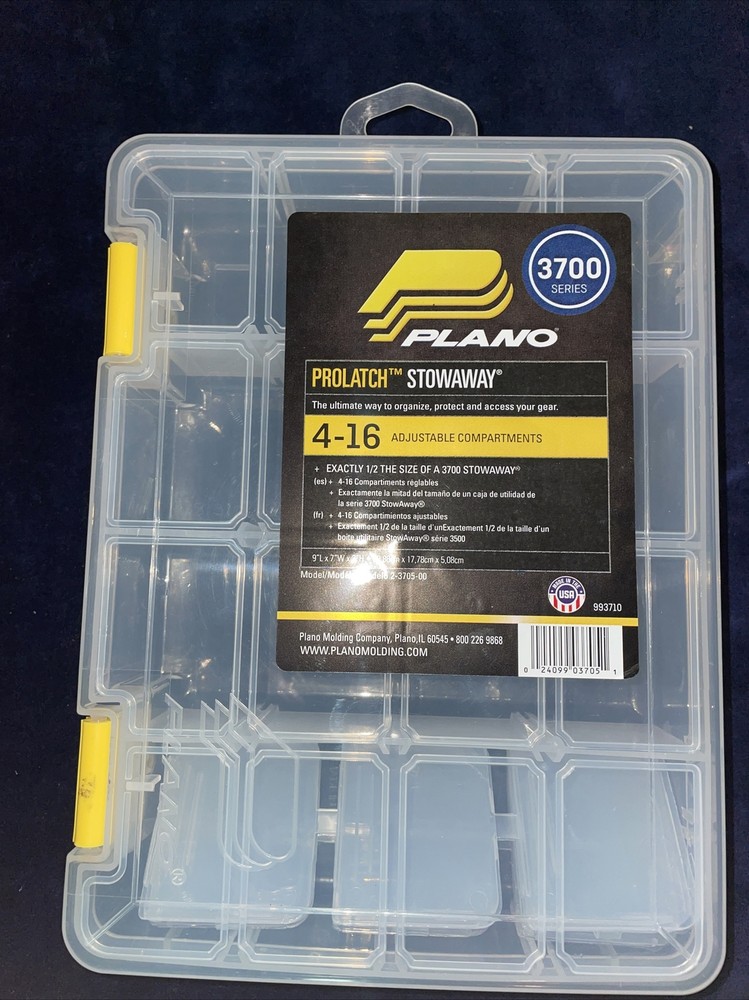 Plano 23705-00 Half-Size Stowaway with Adjustable Dividers