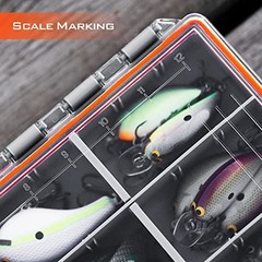 HyperSeal Waterproof Tackle Box, 3700 Tackle 3700 (2 Packs with compartment)