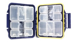 Meiho FB-470 Akiokun Parts Case (107 x 93 x 35 mm) Navy (6700)