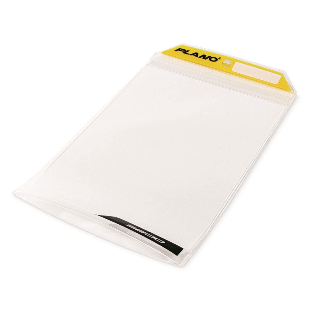 Plano 3700 Clear Yellow Waterproof Tackle Carrier Bag Soft TPU Storage Case