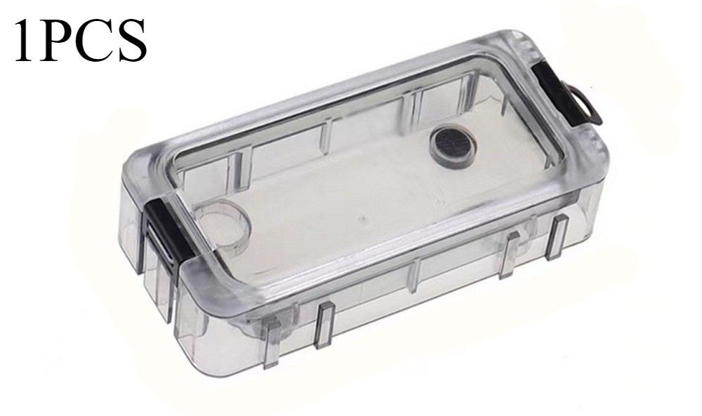 Waterproof Fishing Tackle Case with Luminous Ring for Night Fishing Enthusiasts