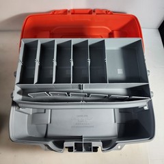 Plano 6201 One-Tray Tackle Box, Bait Storage, Extending Cantilever-tray Design