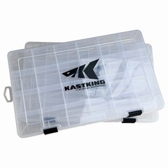 2x KastKing HyperSeal Waterproof Tackle Box 3700 Tackle Trays for Fishing 2 Pack