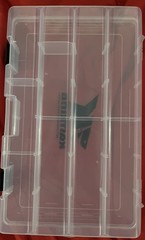 KastKing Tackle Boxes Plastic Box Plastic Storage Organizer Box 14LX8.75WX1.75H