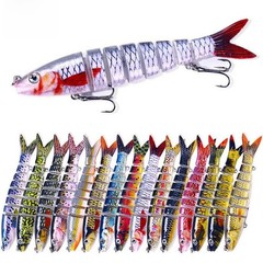 Freshwater Saltwater Fishing Lure 13.5cm 18g Multi-Jointed Sinking Bait