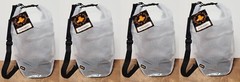 Waterproof Dry Bag HPA SWELL 30 Clear (LOT 4 Bags) 100% Dry Gear Roll Tube Sack