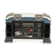 Elite Angled Tackle System 3700, Blue and Silver