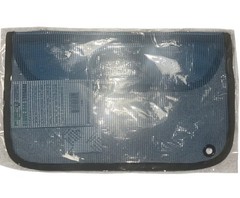 FISH MONKEY Blue + Black Mesh Glove Storage Bag NWT One Size