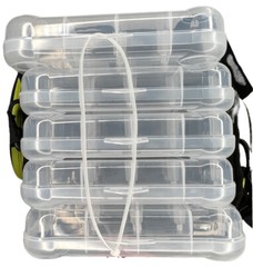 Samauri Tactical Fish Kamapachi 20 L Tackle Bag With 5 Fishing Utility Boxes New