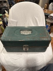 Union Utility Chest 2 Tray Measure On Top All Metal Fishing