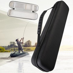 Hard Fishing Rod Bag Shock Absorption Fishing Tackle Box Fishing Gear5633