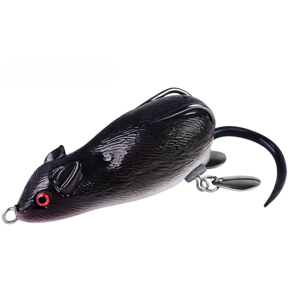 Single Pack Floating Frog Lure Hollow Rubber Body Smooth Casting And Retrieval