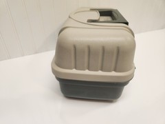 Plano Single Tier Model 6102 Tackle Box with Dividers Green / Beige Clean